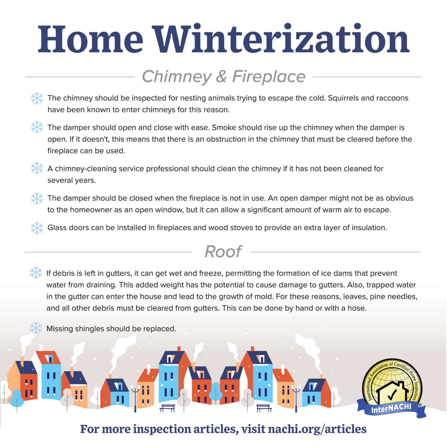Winterizing Your Home: A Home Inspector’s Checklist